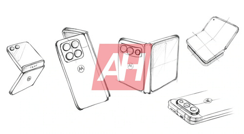 Motorola тоже хочет широкий складной смартфон, как iPhone Ultra или Fold8. В Сети уже появились эскизы - 1 Фото 1