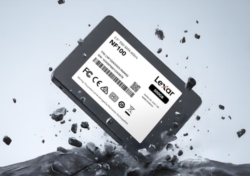 Подойдёт для апгрейда старых ПК и ноутбуков. Представлен доступный SSD Lexar NF100 — скорость до 500 МБ с - 1 Фото 1