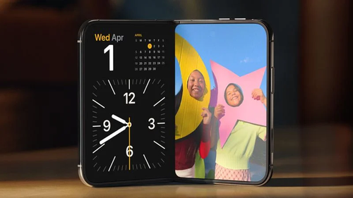 Apple уходит от ответа на прямой вопрос «Есть ли складка на внутреннем дисплее iPhone Duo?», но ответ уже известен - 1 Фото 1