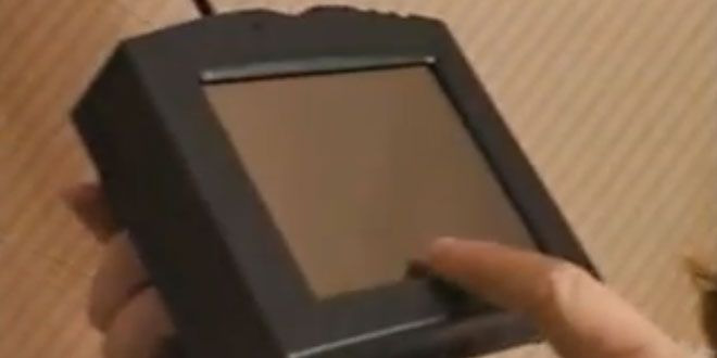 История первого смартфона, его взлет и грустный провал - 2 Tech Time Warp of the Week: Get a Glimpse of the Lost Touchscreen Tablet of 1992 | WIRED