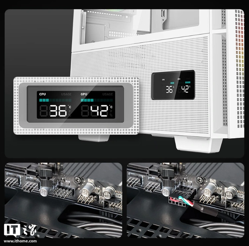 Представлен корпус Deepcool с экраном для температуры CPU и GPU - 1 Фото 1