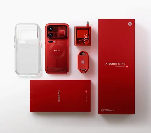 Product Red от Xiaomi: представлены «прозрачные» Xiaomi 18 Pro и Xiaomi 18 Pro Max - 2 Фото 1