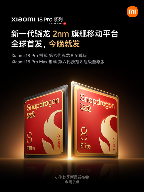 Xiaomi 18 Pro и 18 Pro Max первыми получат Snapdragon 8 Elite Gen 6 и Snapdragon 8 Elite Extreme Gen 6 - 1 Фото 1