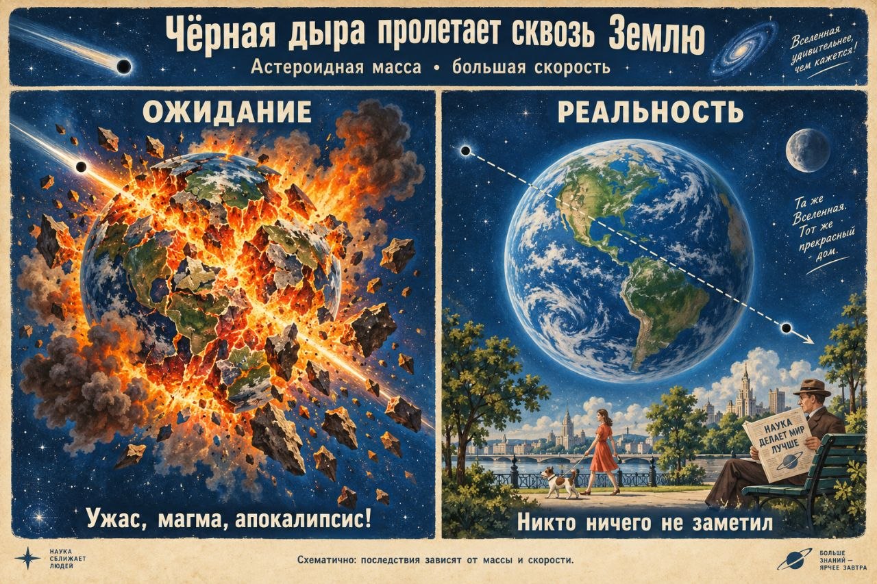 Почему летящее тело не превращается в черную дыру? - 10 Почему летящее тело не превращается в черную дыру? - 10