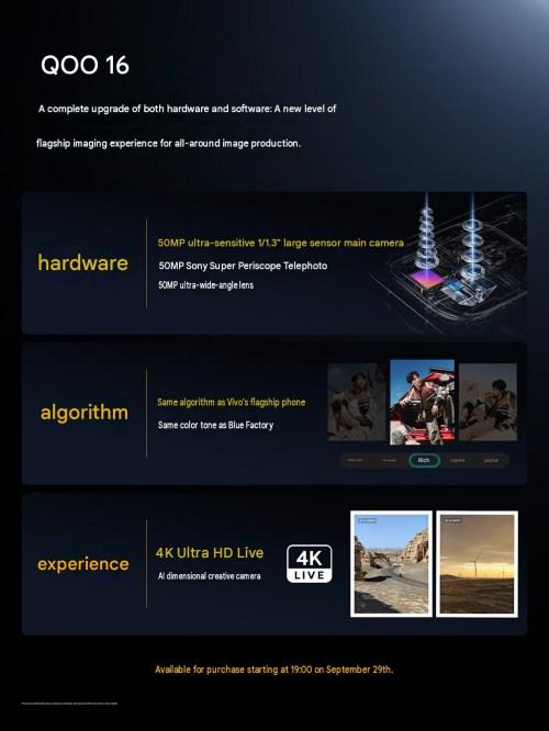 Не только экран Samsung 2K, но и 50-мегапиксельная камера с крупным датчиком: новые подробности о флагманском смартфоне iQOO 16 - 2 Фото 1