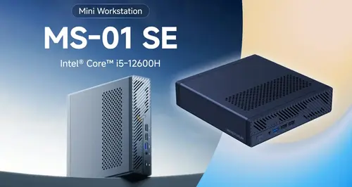 Мини-ПК с 12-ядерным Core i5-12600H, поддержкой 64 ГБ ОЗУ и возможностью установки дискретной видеокарты — всего $375. Вышел Minisforum MS-01 SE - 1 Фото 1