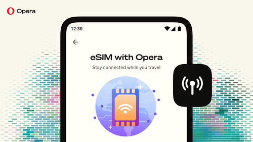 Связь в 47 странах: Opera встроила бесплатную eSIM в браузер для Android - 1 Фото 1