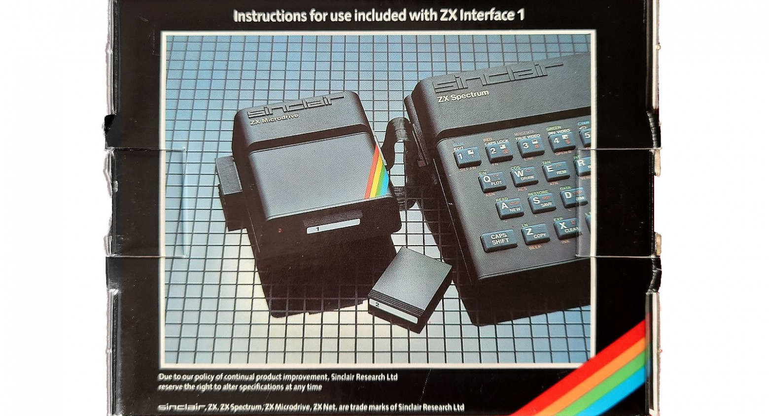 Устройство ZX Microdrive и его кассета-картридж