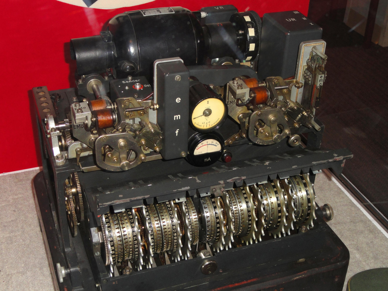 Lorenz SZ40/42 “Tunny”, serial no. 1116 — National Cryptologic Museum, Fort Meade, Maryland.