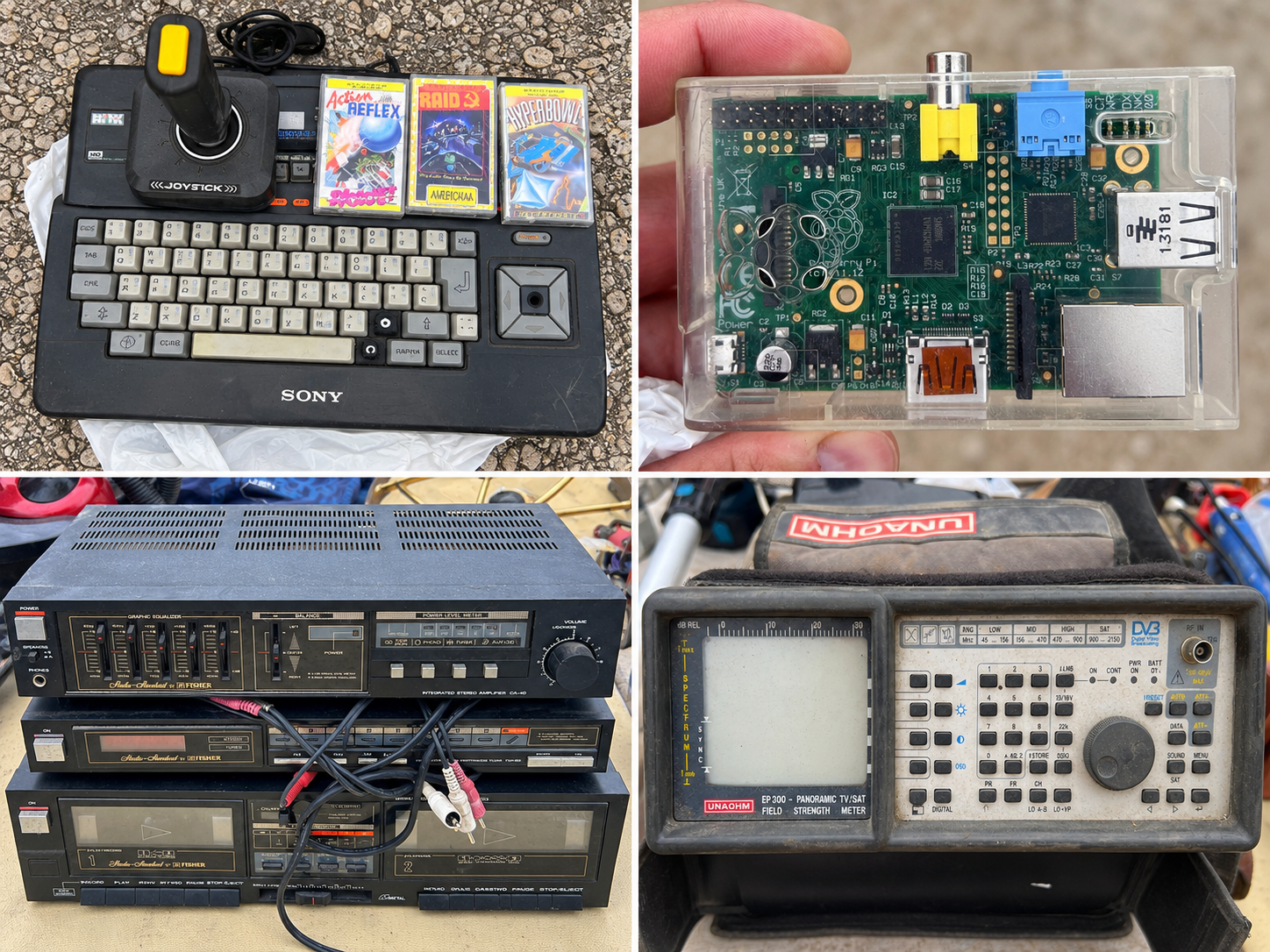 Октябрьская барахолка под Валенсией: приставка Sony MSX, Raspberry Pi и кое-что еще - 1