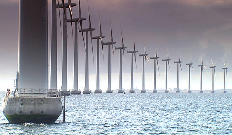 25% энергетики Дании в 2013 году — это ветрогенераторы