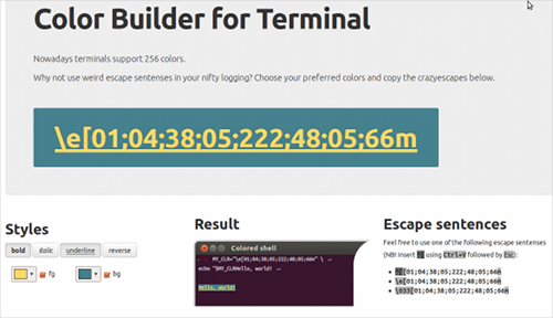 256 цветов в терминале ⇒ уровень nightmare