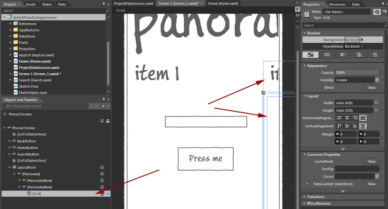 Windows Phone / Прототипирование приложений для Windows Phone в SketchFlow