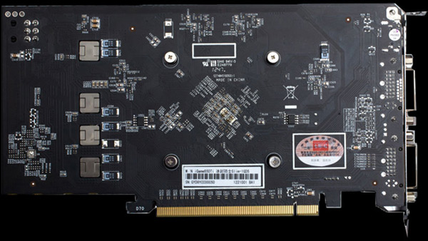 3D-карта Colorful iGame GeForce GTX 650 Ti занимает в корпусе ПК один слот