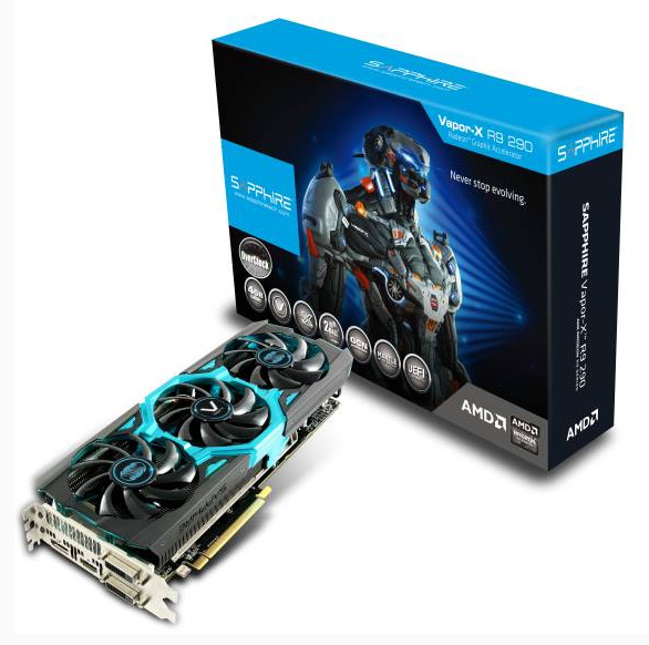 Поставки Sapphire R9 290 Vapor-X в торговую сеть уже начались