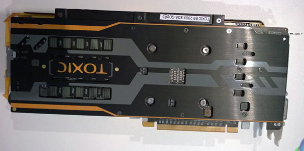 Данных о частотах компонентов 3D-карты Sapphire R9 290X Toxic Edition с 8 ГБ памяти пока нет