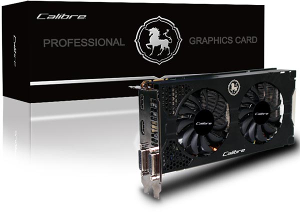 3D-карта Sparkle Calibre X660 Dual Fan разогнана в заводских условиях