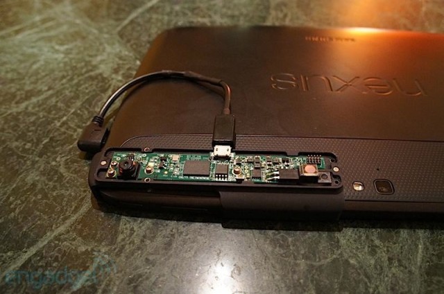 3D сенсор на Nexus 10
