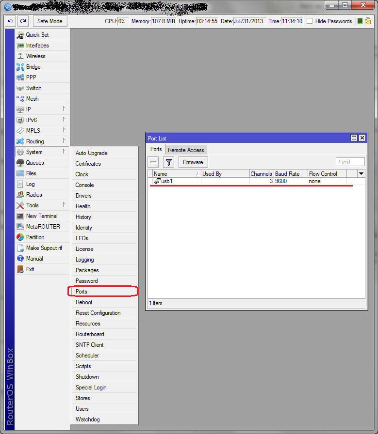 3G Модем и MikroTik image