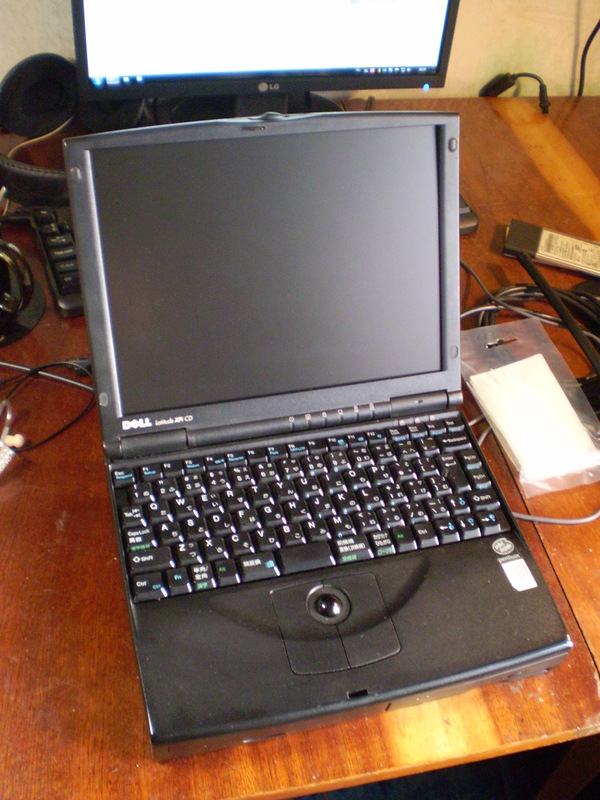 Старое железо / Старичок Dell Latitude XPi CD