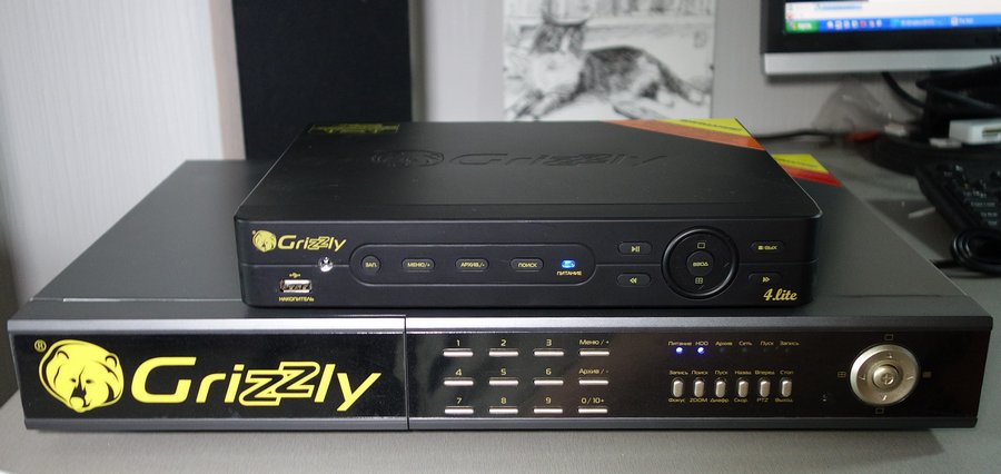 8 и 16 канальные видеорегистраторы Grizzly 8.rtX и 16.rtX