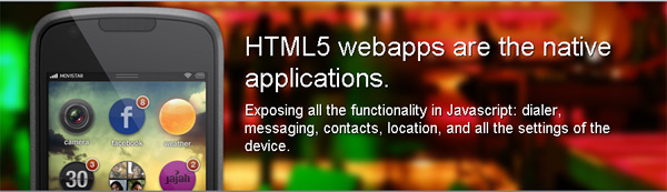 HTML5 / Open Web Device — смартфон на платформе HTML5