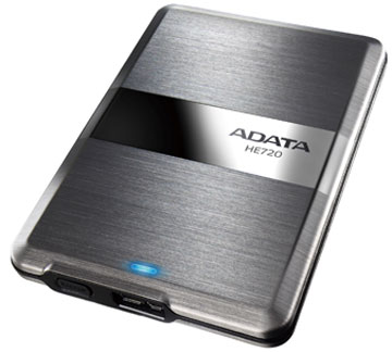 Габариты ADATA DashDrive Elite HE720 равны 117 x 79 x 8,9 мм