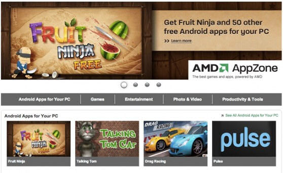 AMD сделала свой магазин Android приложений… для Windows