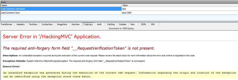 ASP.NET MVC 3/4: Противодействие взлому ASP.NET MVC 3/4: Противодействие взлому