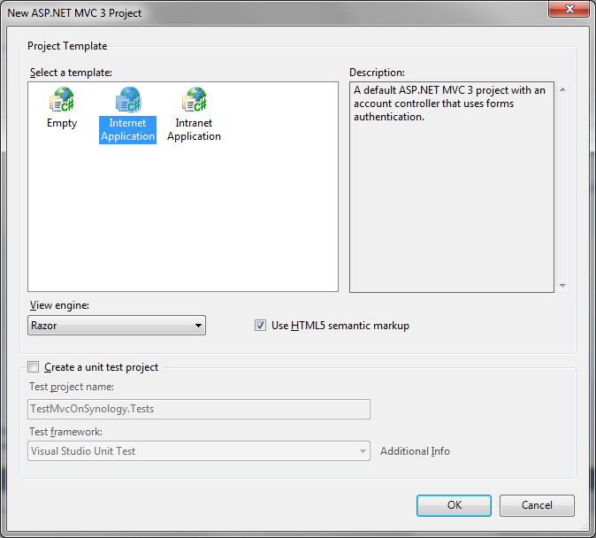 ASP.NET MVC 3 сервер на NAS Synology — solution