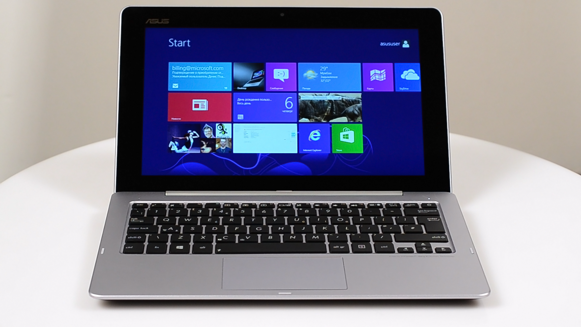 ASUS Transformer Book Trio: протестировано на людях