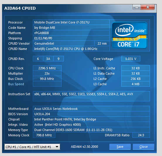 ASUS Zenbook Prime UX31A — обзор второй попытки создания идеального ультрабука