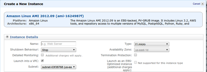 AWS: VPC теперь поддерживает Micro инстансы AWS: VPC теперь поддерживает Micro инстансы