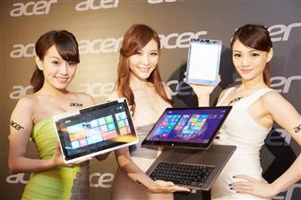 В первом квартале 2013 года доля сенсорных моделей в общем объеме поставок ноутбуков Acer составила 12%