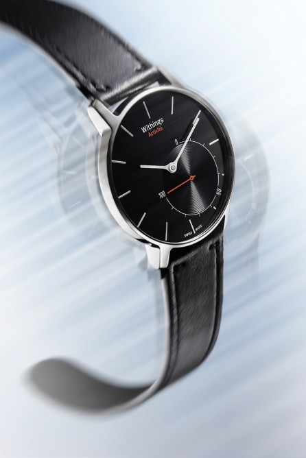 The Activité features a second analog dial that indicates a users progress against activit... The Activité features a second analog dial that indicates a users progress against activit...