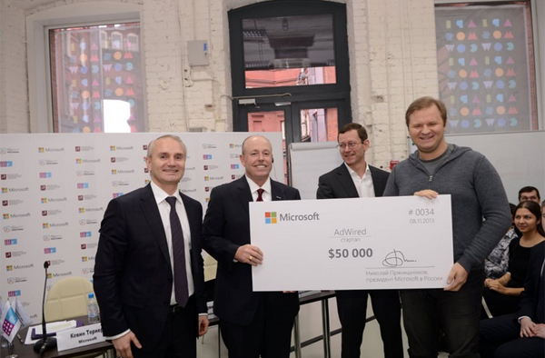 AdWired, Minutta, WinkCam и Kid Erudite получили небольшие гранты от Microsoft