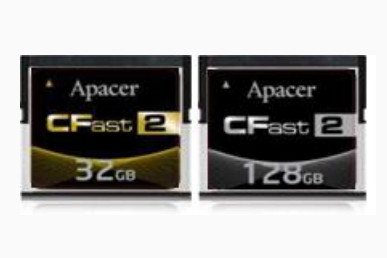 Карты памяти Apacer CFast 2.0 промышленного класса развивают скорость до 310 МБ/с