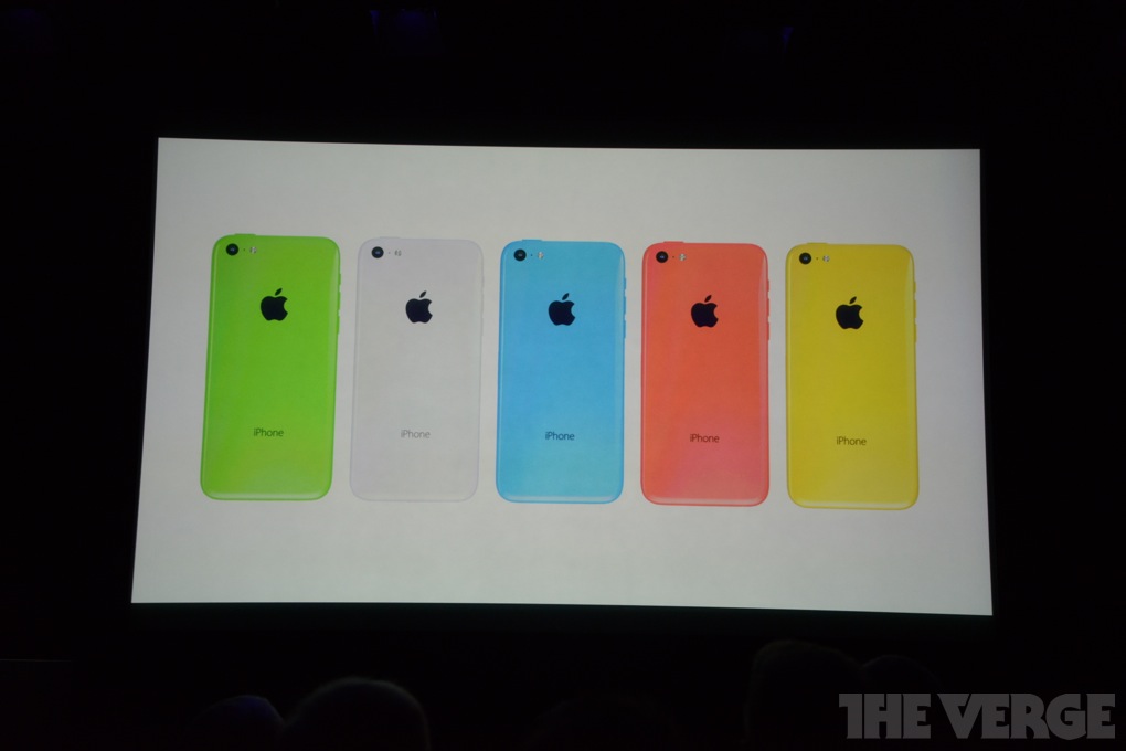 Apple представила iPhone 5S, iPhone 5C и релиз iOS 7