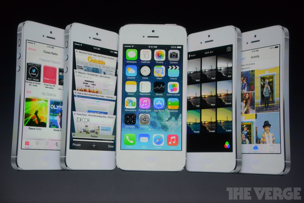 Apple представила iPhone 5S, iPhone 5C и релиз iOS 7