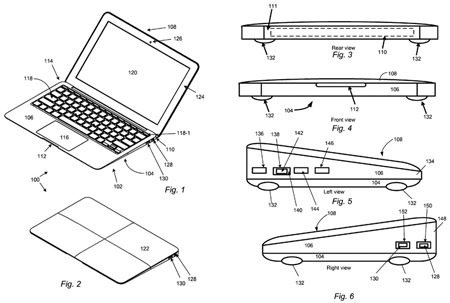 Apple пытается запатентовать форму корпуса ноутбука
