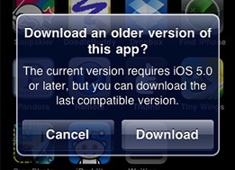 Apple разрешила устанавливать старые версии приложений