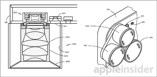 Два патента Apple касаются установки сменных объективов на смартфоны и планшеты