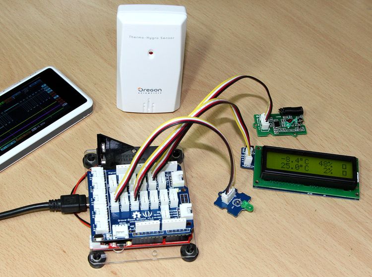 Arduino&Oregon или погодная станция своими руками