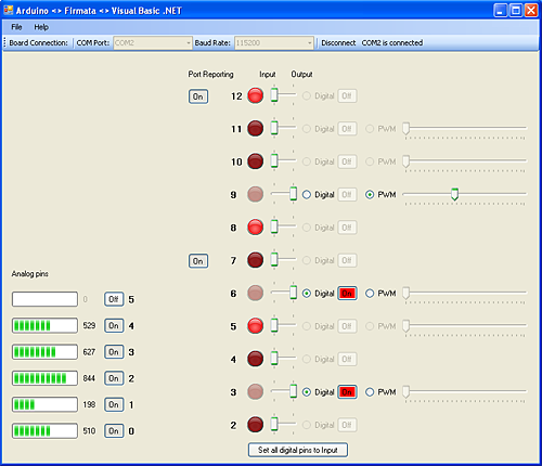 Arduino &lt;&gt; Firmata &lt;&gt; Visual Basic .NET