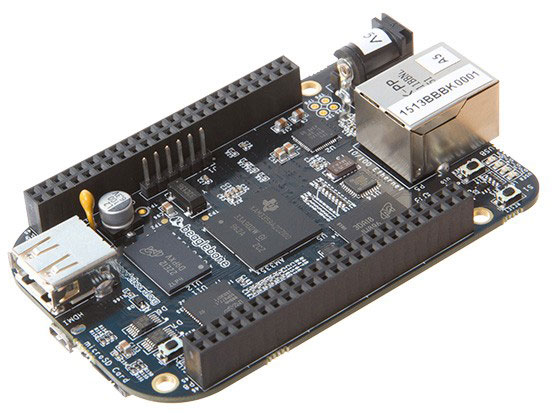 В конфигурацию BeagleBone Black входит 512 МБ оперативной памяти 