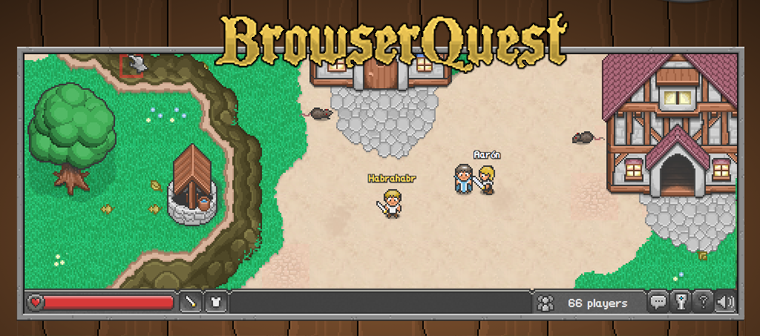 BrowserQuest — многопользовательская игра на canvas