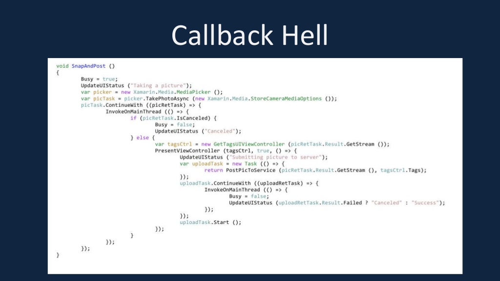 C# async для iOS и Android C# async для iOS и Android