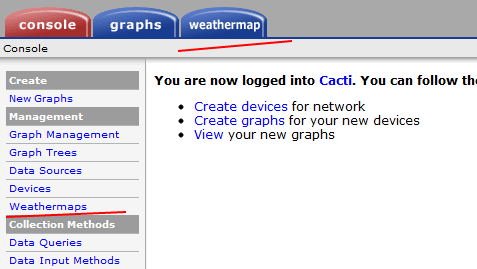 Cacti Weathermap: визуализация сети + интерактив