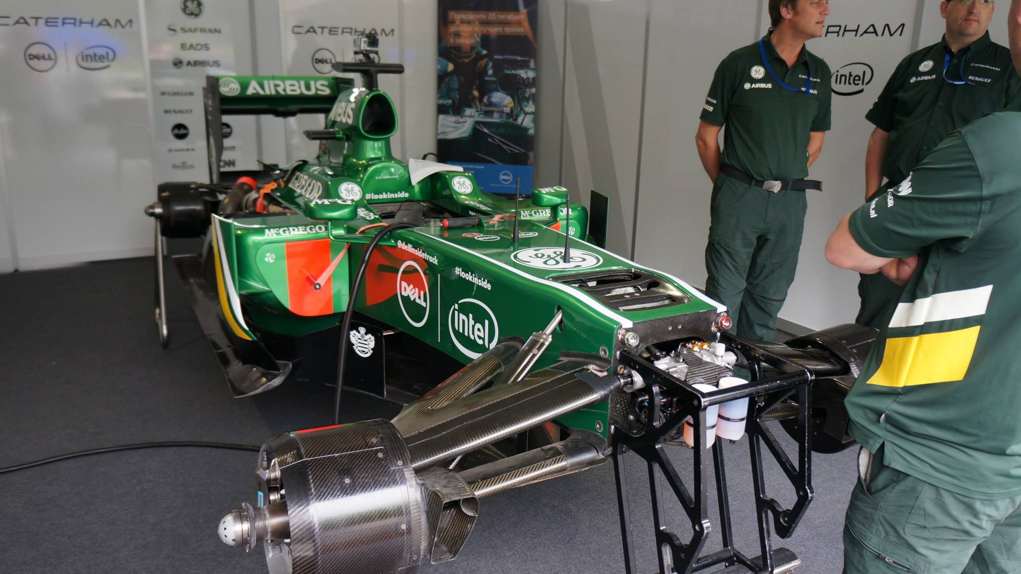 Caterham F1 Team & Dell @ Moscow City Racing 2013
