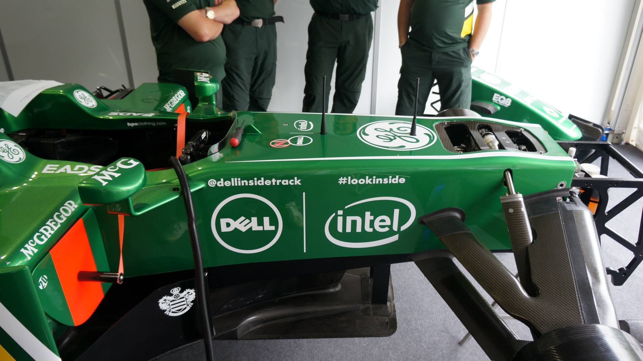 Caterham F1 Team & Dell @ Moscow City Racing 2013